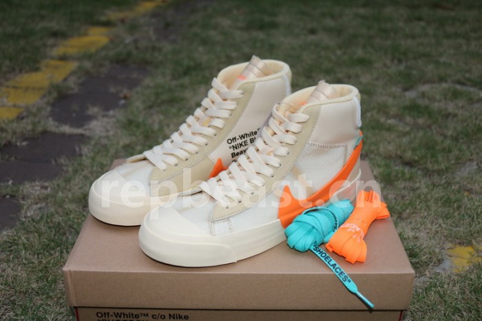 Authentic OFF-WHITE x Nike Blazer Mid “All Hallow’s Eve”