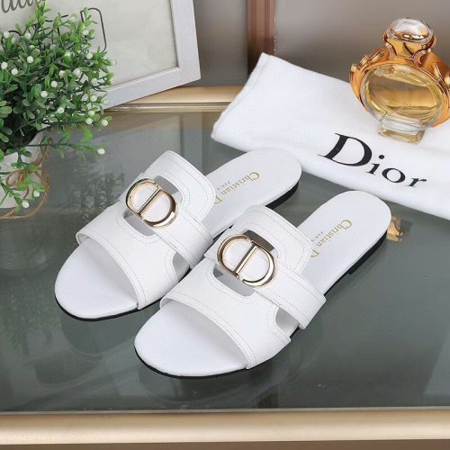 Dior women slippers AAA-066