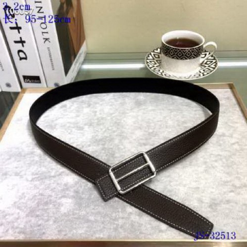Super Perfect Quality Hermes Belts(100% Genuine Leather,Reversible Steel Buckle)-768