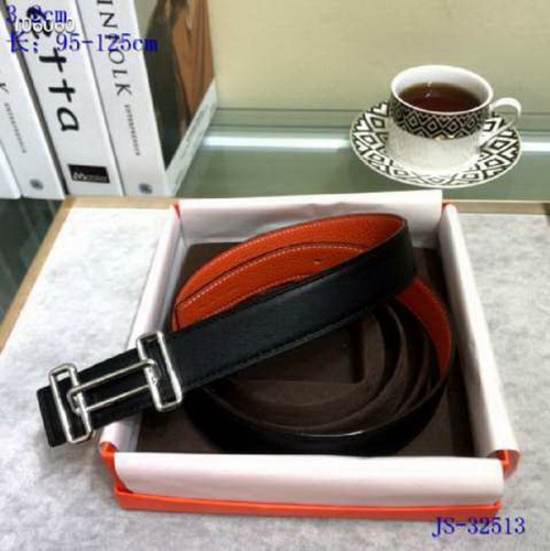 Super Perfect Quality Hermes Belts(100% Genuine Leather,Reversible Steel Buckle)-775
