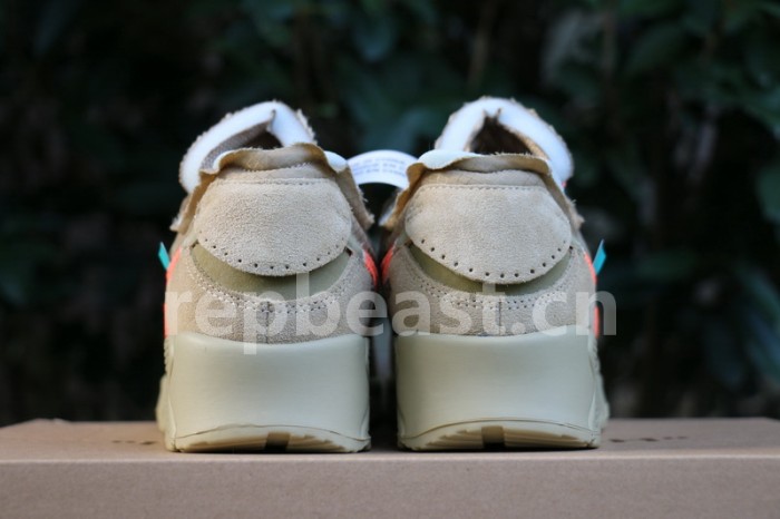 Authentic OFF-WHITE x Nike Air Max 90 “Desert Ore”