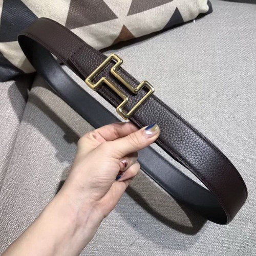 Super Perfect Quality Hermes Belts(100% Genuine Leather,Reversible Steel Buckle)-606