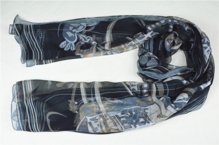 FD Silk Scarf AAA-054