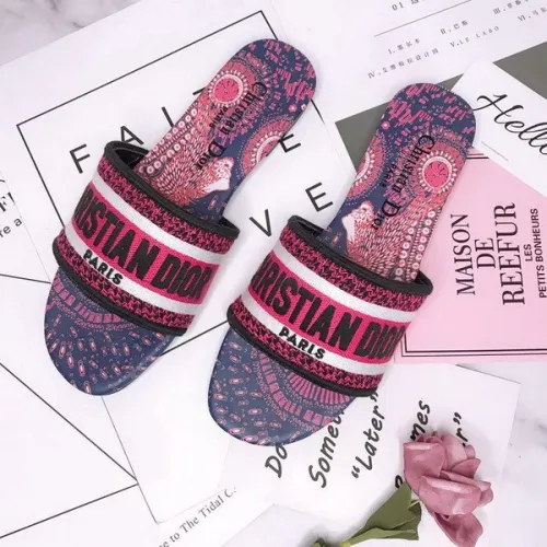Dior women slippers AAA-036