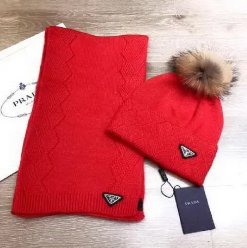 Prada Wool Cap Scarf AAA-019