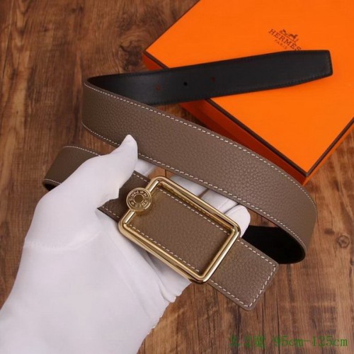 Super Perfect Quality Hermes Belts(100% Genuine Leather,Reversible Steel Buckle)-970