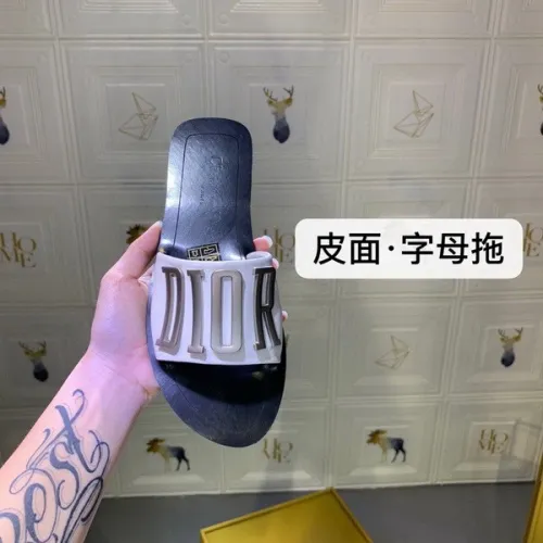 Dior women slippers AAA-033
