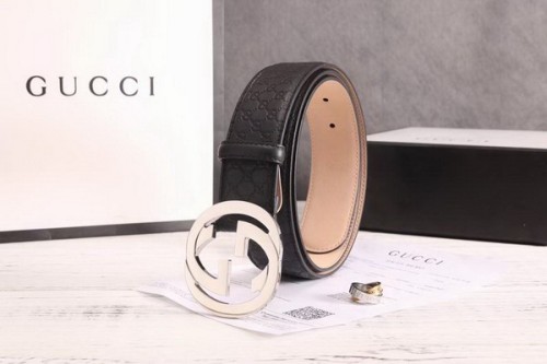 Super Perfect Quality G Belts(100% Genuine Leather,steel Buckle)-2489