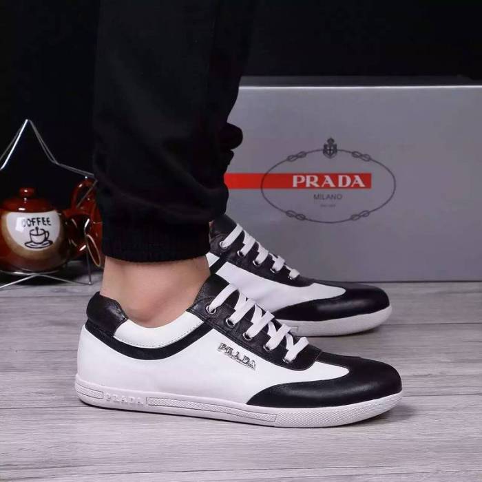 Prada men shoes 1:1 quality-040