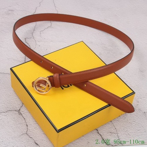 Super Perfect Quality FD Belts(100% Genuine Leather,steel Buckle)-145