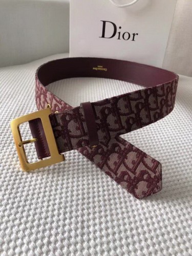 Super Perfect Quality Dior Belts(100% Genuine Leather,steel Buckle)-042