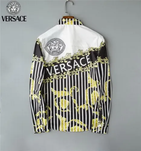 Versace long sleeve shirt men-009(M-XXXL)