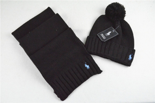 POLO Wool Cap Scarf AAA-011