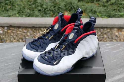 Authentic Air Foamposite one Olympic