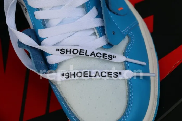 Authentic OFF-WHITE x Air Jordan 1 “UNC”