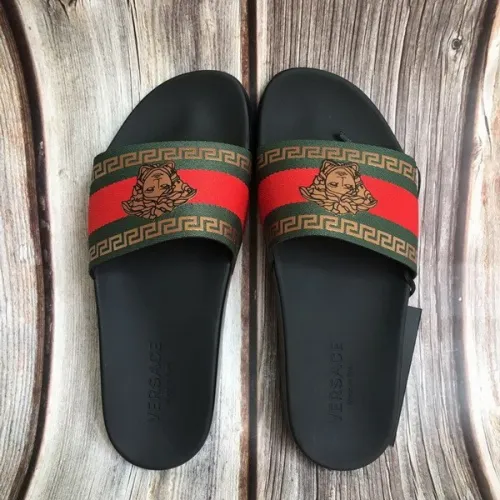 Versace men slippers AAA-236