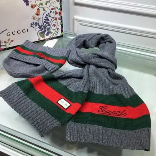G Wool Cap Scarf AAA-290