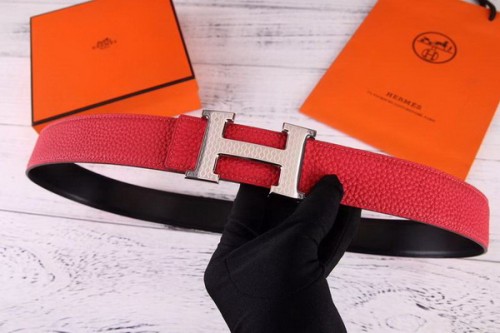 Super Perfect Quality Hermes Belts(100% Genuine Leather,Reversible Steel Buckle)-500