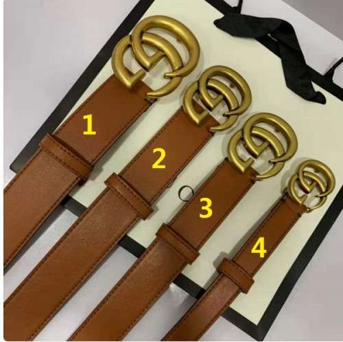 Super Perfect Quality G women Belts(100% Genuine Leather,steel Buckle)-468