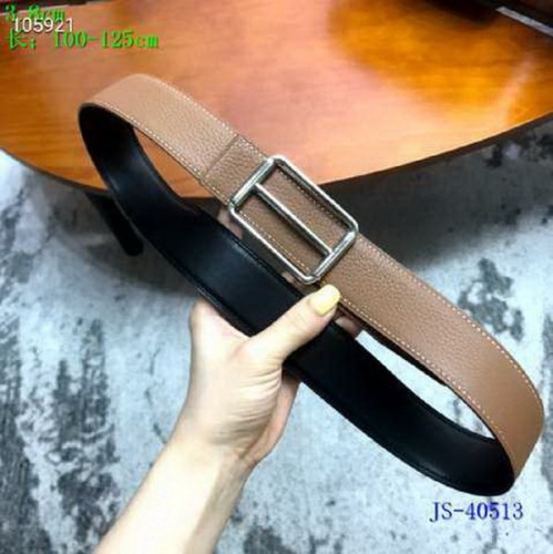 Super Perfect Quality Hermes Belts(100% Genuine Leather,Reversible Steel Buckle)-719