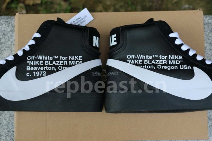 Authentic Nike x Off White Blazer Mid Black