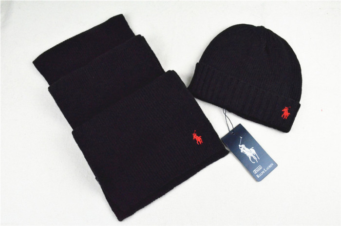 POLO Wool Cap Scarf AAA-009