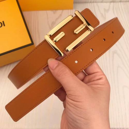 Super Perfect Quality FD Belts(100% Genuine Leather,steel Buckle)-047