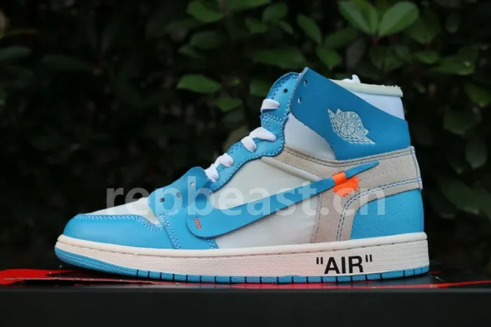 Authentic OFF-WHITE x Air Jordan 1 “UNC”