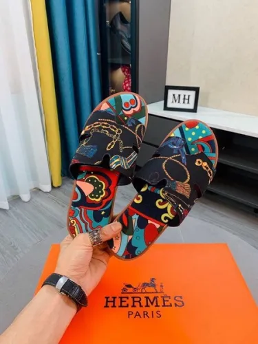 Hermes men slippers AAA-235