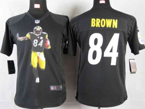 Limited Pittsburgh Steelers Kids Jersey-018