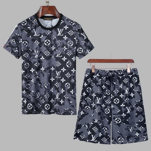 LV short sleeve men suit-031(M-XXXL)