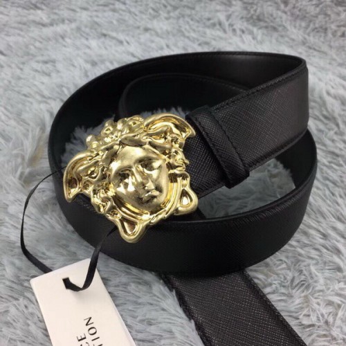 Super Perfect Quality Versace Belts(100% Genuine Leather,Steel Buckle)-696
