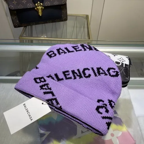 B Wool Cap Scarf AAA-006