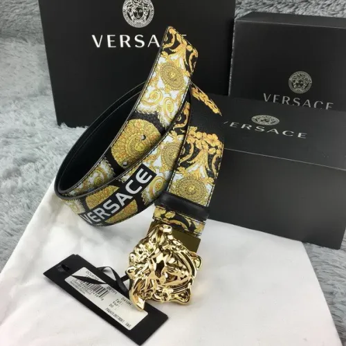 Super Perfect Quality Versace Belts(100% Genuine Leather,Steel Buckle)-279