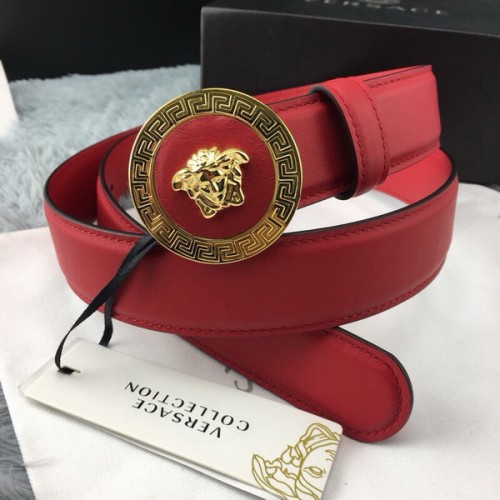 Super Perfect Quality Versace Belts(100% Genuine Leather,Steel Buckle)-271