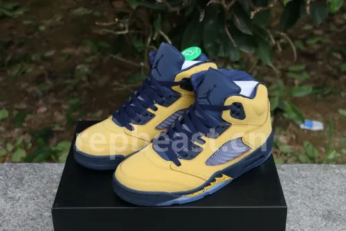 Authentic Air Jordan 5 SP “Michigan”