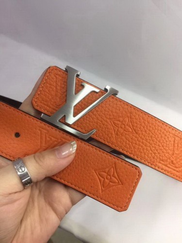 Super Perfect Quality LV Belts(100% Genuine Leather Steel Buckle)-1914