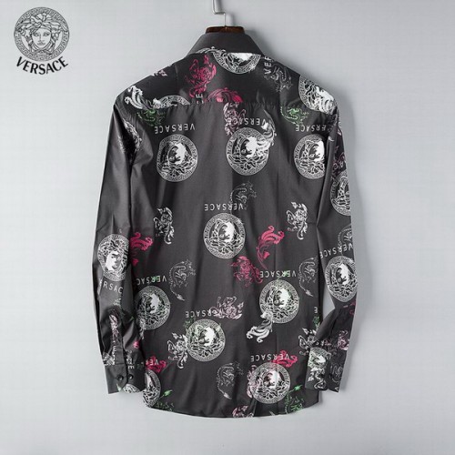 Versace long sleeve shirt men-091(S-XXXL)
