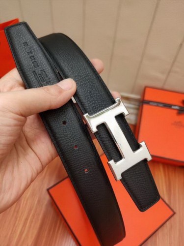 Super Perfect Quality Hermes Belts(100% Genuine Leather,Reversible Steel Buckle)-671