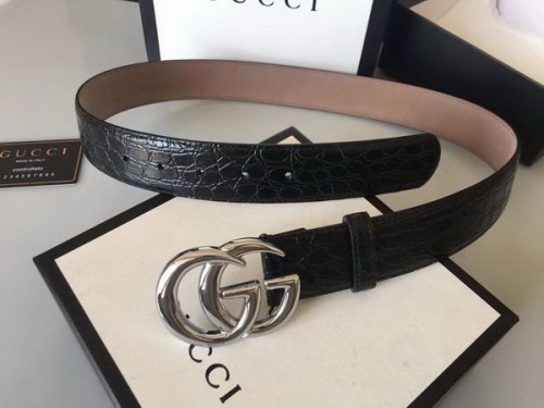 Super Perfect Quality G Belts(100% Genuine Leather,steel Buckle)-2131