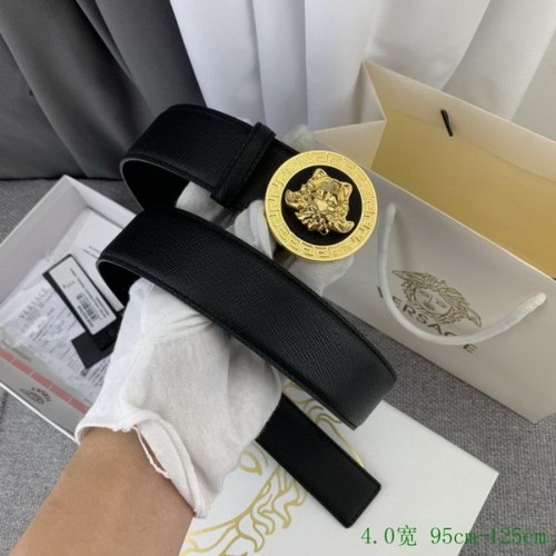 Super Perfect Quality Versace Belts(100% Genuine Leather,Steel Buckle)-525