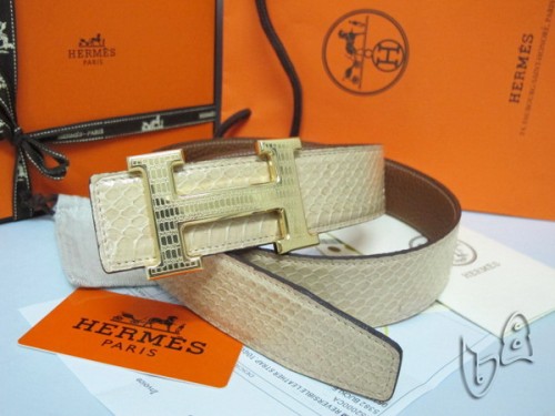 Super Perfect Quality Hermes Belts(100% Genuine Leather,Reversible Steel Buckle)-163