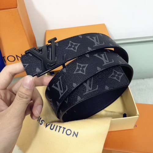 Super Perfect Quality LV Belts(100% Genuine Leather Steel Buckle)-1248