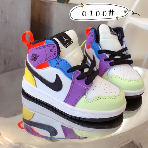 Jordan 1 kids shoes-255