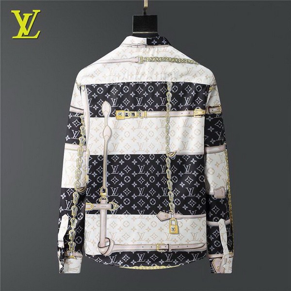 LV long sleeve shirt men-067(M-XXXL)