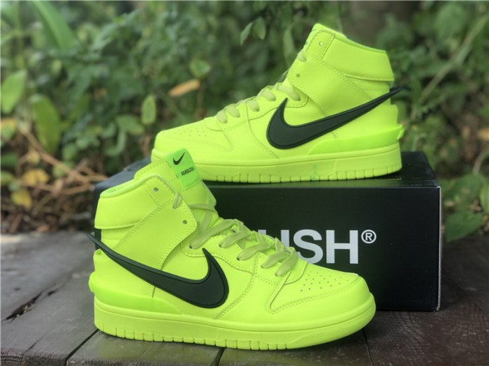 Authentic AMBUSH x Nike Dunk High Green