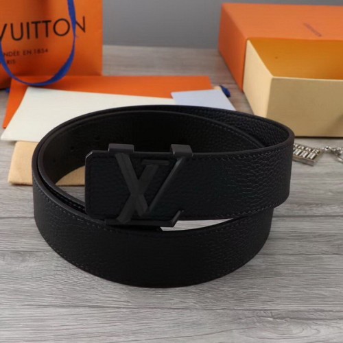 Super Perfect Quality LV Belts(100% Genuine Leather Steel Buckle)-1987