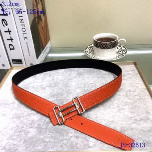 Super Perfect Quality Hermes Belts(100% Genuine Leather,Reversible Steel Buckle)-774
