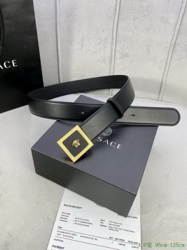 Super Perfect Quality Versace Belts(100% Genuine Leather,Steel Buckle)-549