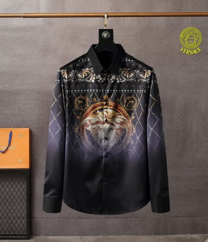 Versace long sleeve shirt men-118(M-XXXL)